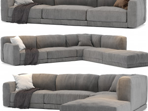 sofa paris seoul poliform 3D 模型