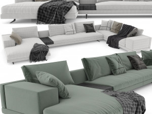 sofa mondrian 3D 모델