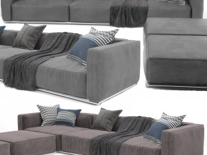 sofa shangai 3D 모델