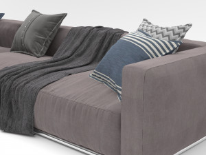 sofa shangai Modèle 3D