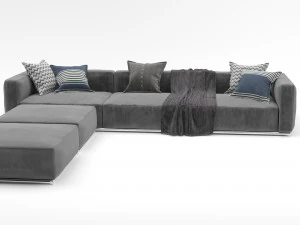 sofa shangai 3D Model