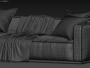 sofa shangai Modèle 3D