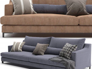 canap&eacute; Bellport Modèle 3D