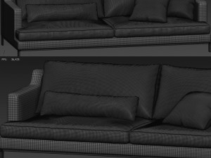 sofa bellport 3D-Modell