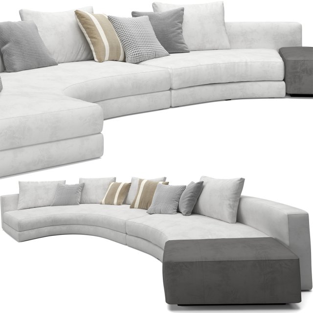 sofa daniels set 02 3D 모델 .c4d .max .obj .3ds .fbx .stl .blend 