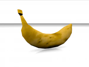лоуполи банан 3D Модель