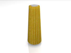 lowpoly corn 3D 모델