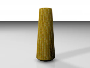 lowpoly corn 3D Model
