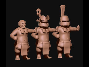 Mayan Warrior Statue 500AC - Guatemala 3D print model 3D Print Model