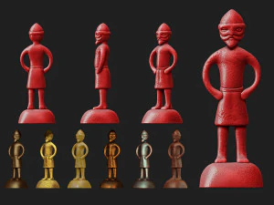Odin Father of all statue - 7thCentury 3D print model 3D Print Model
