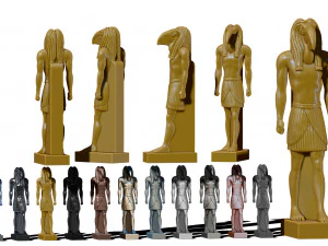 God Toth Figurine - Ancient Egipt - 5000bc 3D print model 3D Print Model