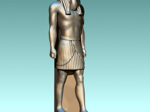 God Toth Figurine - Ancient Egipt - 5000bc 3D print model Modelo de Impressão 3D