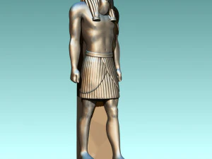 God Toth Figurine - Ancient Egipt - 5000bc 3D print model 3D Print Model