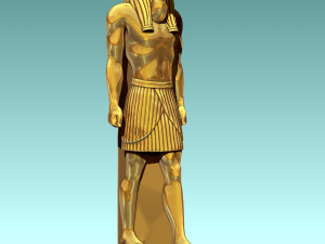 God Toth Figurine - Ancient Egipt - 5000bc 3D print model Modelo de Impressão 3D