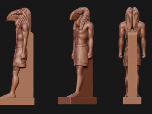 God Toth Figurine - Ancient Egipt - 5000bc 3D print model Modelo de Impressão 3D