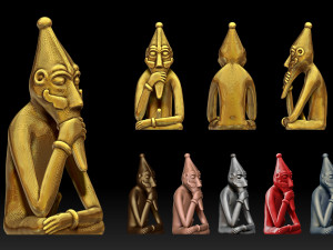 Rallinge Freyr Statue X Century CNC- 3D print model 3D print model 3D-printmodel