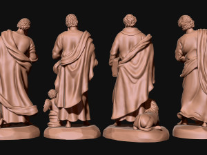 The Four Evangelist Modèles 3D en vedette