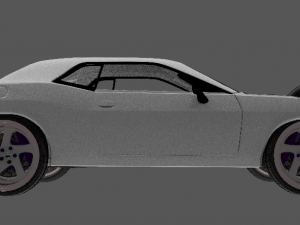 dodge challenger 3D Модель
