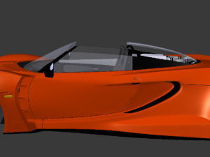 hennessey venom gt 3D 模型