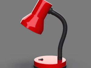 desktop lamp 01 3D Model