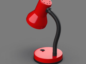 desktop lamp 01 3D Модель