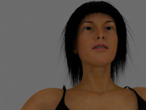 menina viva alice Modelo 3D