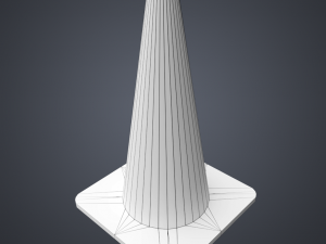traffic cones game asset multi-pack Model 3D