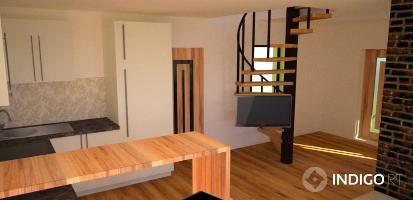 stairs 3D Model .c4d .max .obj .3ds .fbx .stl .blend