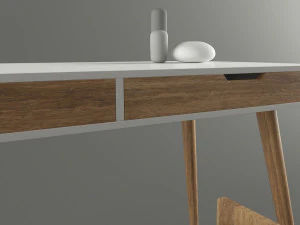 table and chair 3D Model
