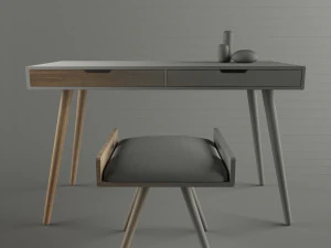 table and chair 3D Model