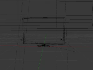 flat screen tv 3D Model