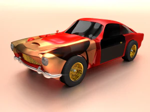 спортивная машина 3D Модель