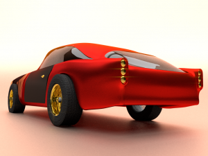sport car 3D 모델