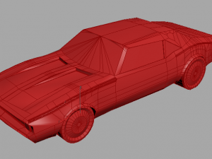 car muscle car 3D Model