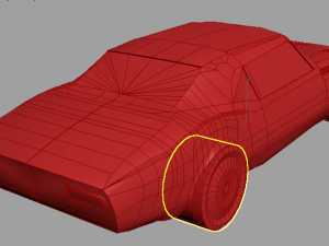 car muscle car 3D 모델
