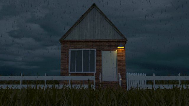 exterior Modello 3D .c4d .max .obj .3ds .fbx .stl .blend