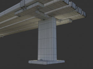 bench clean metal 3D Model