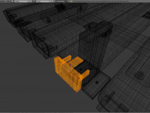bench clean metal 3D Model