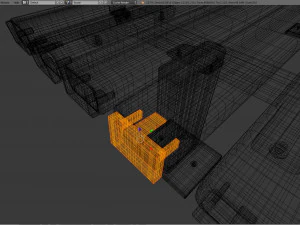 bench clean metal 3D Model