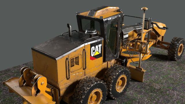 cat 140m 3D Model .c4d .max .obj .3ds .fbx .stl .blend 