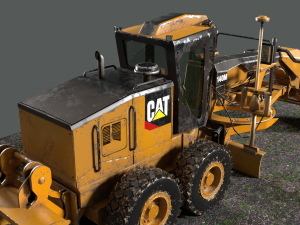 cat 140m 3D 모델