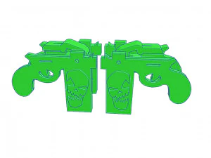 right trigger button 3D Print Model