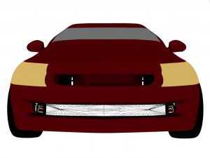 blendation car 3D Model