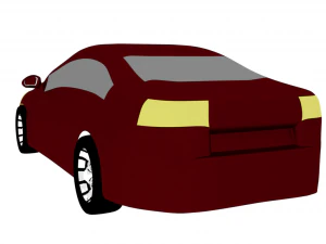 blendation car 3D Model
