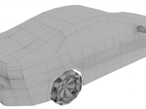 blendation car 3D Model