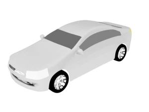 blendation car 3D Model