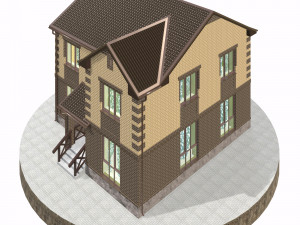 residential house bp-3 3D Model