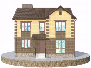 residential house bp-3 3D Model