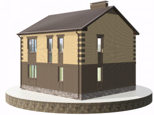 residential house bp-3 3D Model