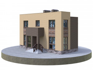 residential house bp-5 3D 모델